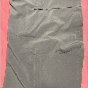 Scrub top and bottom